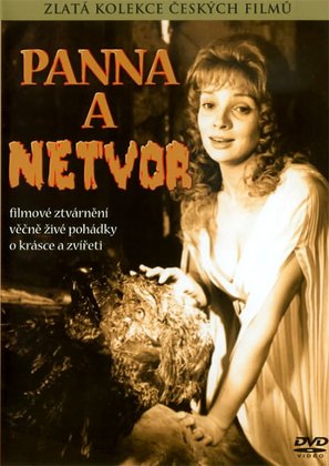 Panna a netvor - Czech DVD movie cover (thumbnail)