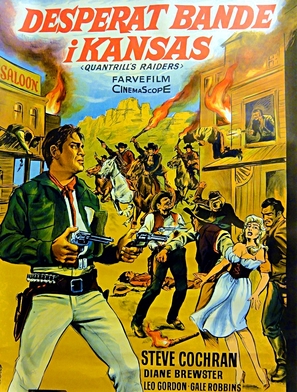 Quantrill&#039;s Raiders - Swedish Movie Poster (thumbnail)