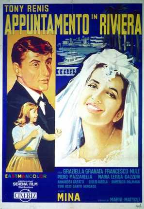 Appuntamento in Riviera - Italian Movie Poster (thumbnail)