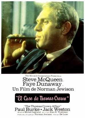 The Thomas Crown Affair - Spanish Movie Poster (thumbnail)