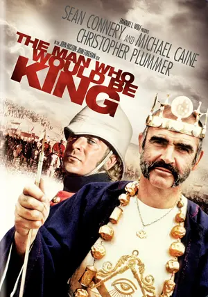 The Man Who Would Be King - DVD movie cover (thumbnail)