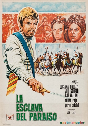 La esclava del para&iacute;so - Spanish Movie Poster (thumbnail)