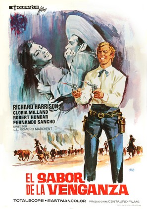 Sabor de la venganza, El - Spanish Movie Poster (thumbnail)