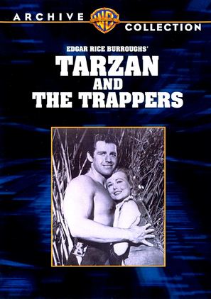 Tarzan and the Trappers - DVD movie cover (thumbnail)