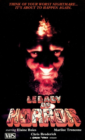 Legacy of Blood - VHS movie cover (thumbnail)