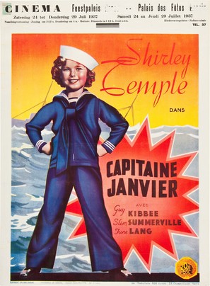 Captain January - Belgian Movie Poster (thumbnail)