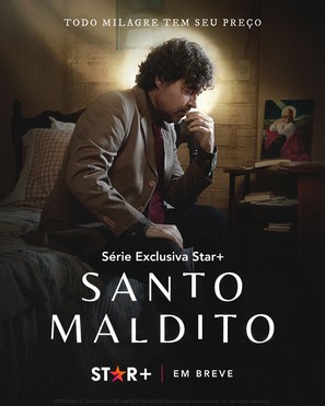 &quot;Santo Maldito&quot; - Brazilian Movie Poster (thumbnail)