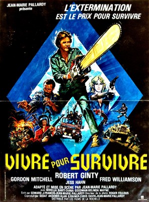 Vivre pour survivre - French Movie Poster (thumbnail)