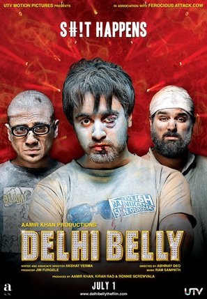 Delhi Belly - Indian Movie Poster (thumbnail)