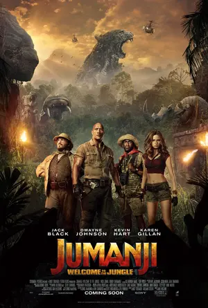 Jumanji: Welcome to the Jungle Poster