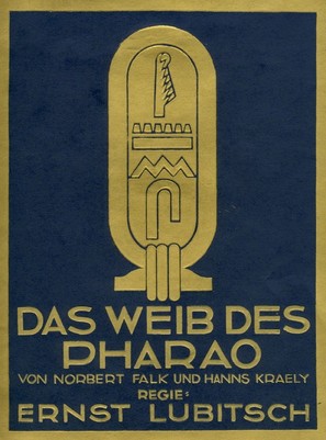 Das Weib des Pharao - German Movie Poster (thumbnail)