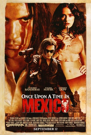 Once Upon A Time In Mexico - Movie Poster (thumbnail)