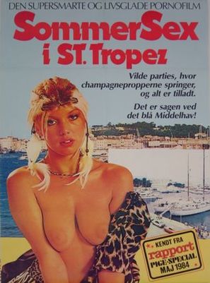 Un &egrave;t&egrave; &agrave; Saint-Tropez - Danish Movie Poster (thumbnail)