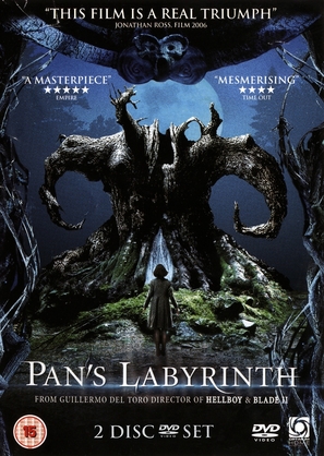 El laberinto del fauno - British DVD movie cover (thumbnail)
