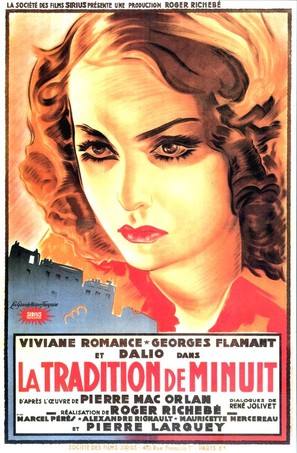 La tradition de minuit - French Movie Poster (thumbnail)