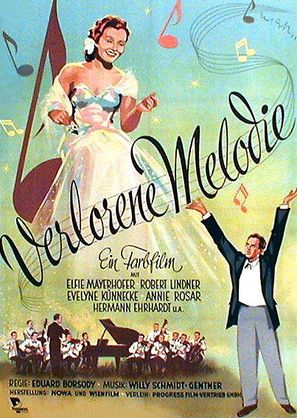 Verlorene Melodie - Austrian Movie Poster (thumbnail)