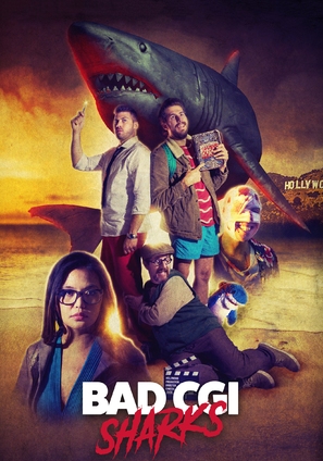 Bad CGI Sharks - Movie Poster (thumbnail)