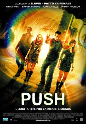 Push - Italian Movie Poster (thumbnail)