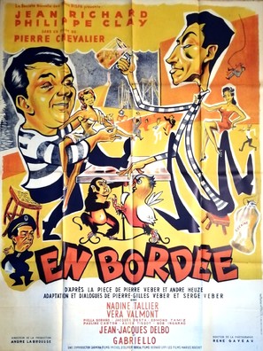 En bord&eacute;e - French Movie Poster (thumbnail)