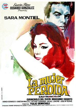 La mujer perdida - Spanish Movie Poster (thumbnail)
