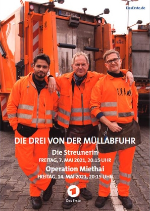 &quot;Die Drei von der M&uuml;llabfuhr&quot; - German Movie Cover (thumbnail)