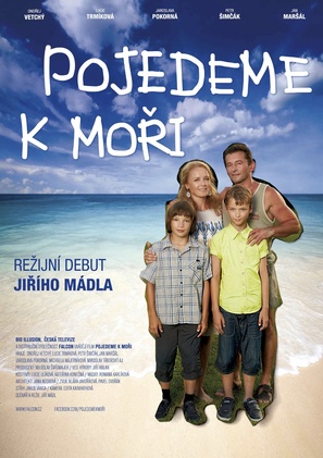 Pojedeme k mori - Czech Movie Poster (thumbnail)