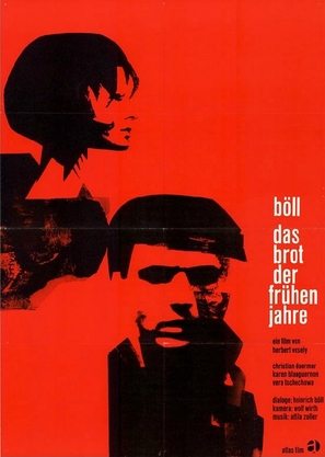 Das Brot der fr&uuml;hen Jahre - German Movie Poster (thumbnail)