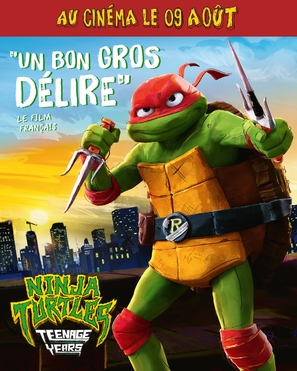 Teenage Mutant Ninja Turtles: Mutant Mayhem - French Movie Poster (thumbnail)