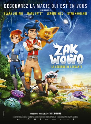 Zak &amp; Wowo, la l&eacute;gende de Lendarys - French Movie Poster (thumbnail)