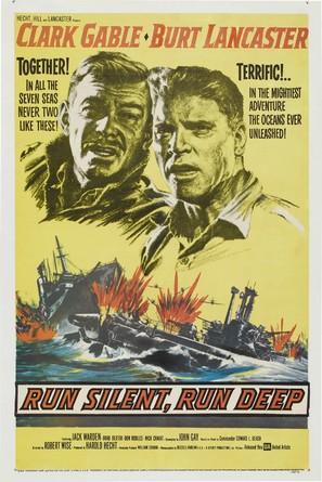 Run Silent Run Deep - Theatrical movie poster (thumbnail)