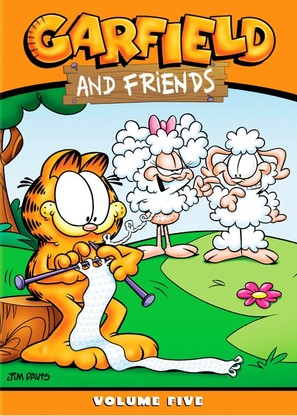 &quot;Garfield and Friends&quot; - DVD movie cover (thumbnail)