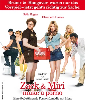 Zack and Miri Make a Porno - Swiss Movie Poster (thumbnail)
