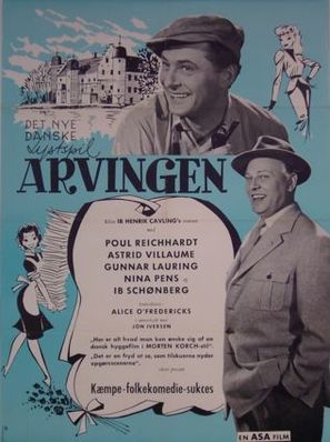 Arvingen - Danish Movie Poster (thumbnail)