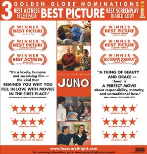 Juno - For your consideration movie poster (thumbnail)