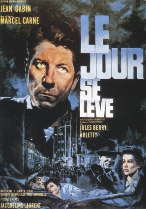 Le jour se l&egrave;ve - French Movie Poster (thumbnail)
