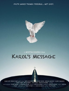 Karol&#039;s Message - Slovak Movie Poster (thumbnail)