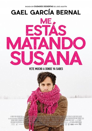 Me est&aacute;s matando Susana - Mexican Movie Poster (thumbnail)