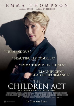 The Children Act - New Zealand Movie Poster (thumbnail)