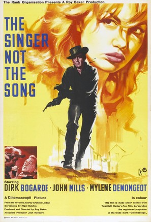 The Singer Not the Song - British Movie Poster (thumbnail)