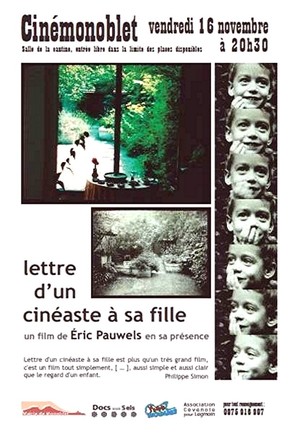 Lettre d&#039;un cin&eacute;aste &agrave; sa fille - Belgian Movie Poster (thumbnail)