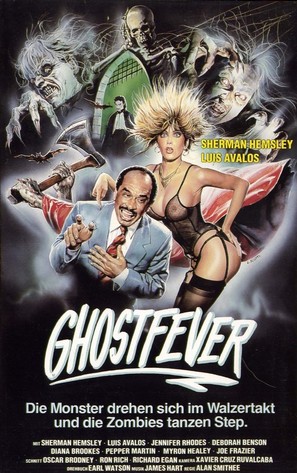 Ghost Fever - German VHS movie cover (thumbnail)
