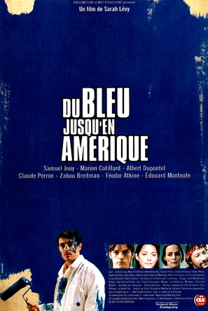 Du bleu jusqu&#039;en Am&eacute;rique - French Movie Poster (thumbnail)