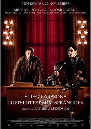 Luftslottet som spr&auml;ngdes - Swedish Movie Poster (thumbnail)