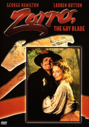 Zorro, the Gay Blade - DVD movie cover (thumbnail)