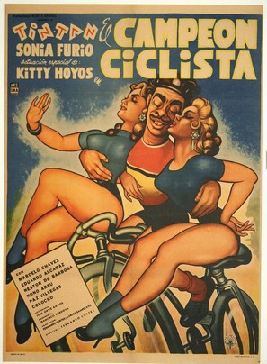 El campe&oacute;n ciclista - Mexican Movie Poster (thumbnail)