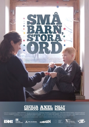 Sm&aring; barn, stora ord - Swedish Movie Poster (thumbnail)