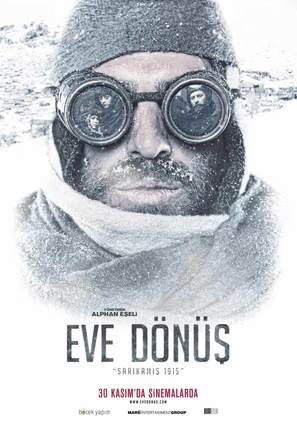 Eve D&ouml;n&uuml;s &#039;Sarikamis 1915&#039; - Turkish Movie Poster (thumbnail)