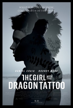 The Girl with the Dragon Tattoo - Theatrical movie poster (thumbnail)