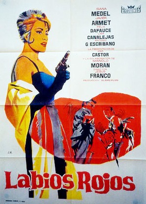 Labios rojos - Spanish Movie Poster (thumbnail)