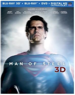 Man of Steel - Blu-Ray movie cover (thumbnail)